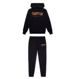 ENSEMBLE JOGGING TRAPSTAR -TRAPSTAR CHENILLE DECODED HOODIE (ORANGE)