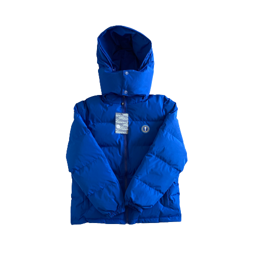 DOUDOUNE TRAPSTAR IRONGATE JACKET - Irongate DAZZLING Blue Jacket Detachable Hood