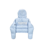 TRAPSTAR WOMENS IRONGATE DETACHABLE - DECODED HOODIE 2.0 ICE BLUE WOMEN