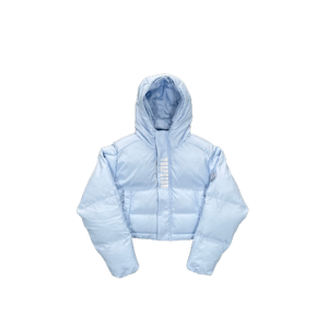 TRAPSTAR WOMENS IRONGATE DETACHABLE - DECODED HOODIE 2.0 ICE BLUE WOMEN