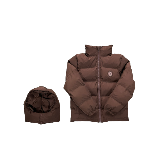 DOUDOUNE TRAPSTAR IRONGATE JACKET - PUFFER JACKET BROWN