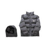 DOUDOUNE TRAPSTAR IRONGATE JACKET - Detachable Hooded Jacket-stone