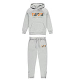 ENSEMBLE JOGGING TRAPSTAR -TRAPSTAR CHENILLE DECODED HOODIE (ORANGE)